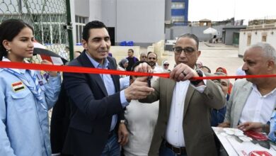 وزير الرياضة ومحافظ الجيزة يفتتحان مركز التنمية الشبابية بالشيخ زايد بعد تطويره