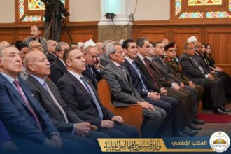 وزير شئون المجالس النيابية يشارك في احتفالية الطائفة الإنجيلية بعيد القيامة المجيد