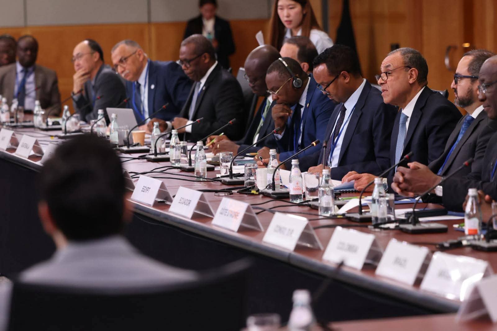 وزير الخارجية يؤكد في اجتماع مجموعة G24 ضرورة إصلاح النظام الاقتصادي العالمي 1 وزير الخارجية يؤكد في اجتماع مجموعة G24 ضرورة إصلاح النظام الاقتصادي العالمي