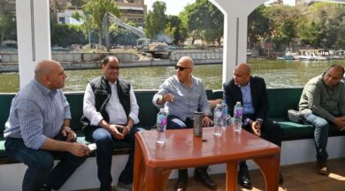 جولة ميدانية لوزير الري لمتابعة نهر النيل وممشى أهل مصر وإزالة التعديات بالقاهرة والجيزة