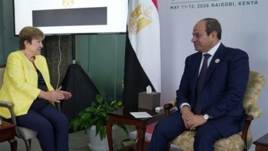 السيسي يلتقي مديرة صندوق النقد الدولي ويؤكد استمرار برنامج الإصلاح الاقتصادي 2 السيسي يلتقي مديرة صندوق النقد الدولي ويؤكد استمرار برنامج الإصلاح الاقتصادي