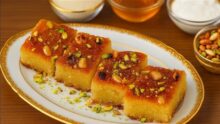 طريقة عمل الهريسة بخطوات سهلة وطعم شرقي أصيل