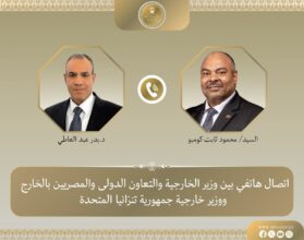 مصر وتنزانيا تبحثان تعزيز الشراكة والتعاون التنموي ودعم التكامل الإفريقي