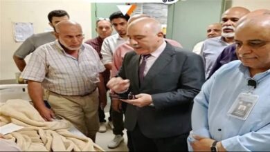 قام الدكتور أسامة الشلقاني، وكيل وزارة الصحة بالقليوبية، بزيارة طبيبة الأسنان سارة عوض بالمستشفى للاطمئنان على حالتها الصحية، وذلك عقب تعرضها لاعتداء داخل مقر عملها في شبرا الخيمة. 2 قام الدكتور أسامة الشلقاني، وكيل وزارة الصحة بالقليوبية، بزيارة طبيبة الأسنان سارة عوض بالمستشفى للاطمئنان على حالتها الصحية، وذلك عقب تعرضها لاعتداء داخل مقر عملها في شبرا الخيمة.