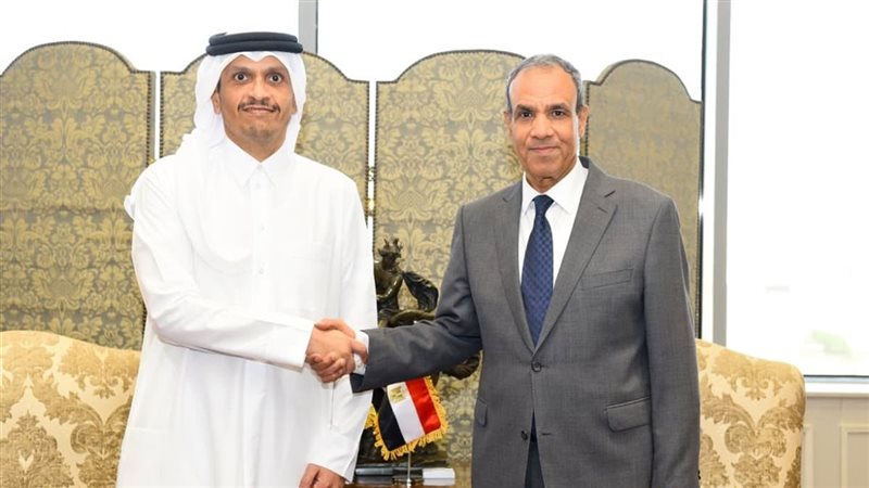 مصر وقطر تبحثان تعزيز العلاقات والتنسيق بشأن تطورات المنطقة