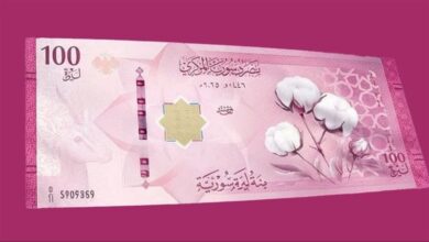 استقرار سعر الدولار أمام الليرة السورية في مصرف سوريا المركزي اليوم