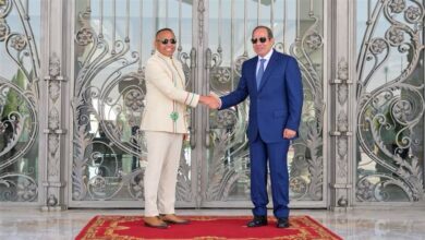 السيسي ورئيس مدغشقر يؤكدان تعزيز التعاون ويوقعان اتفاقيات ومذكرات تفاهم