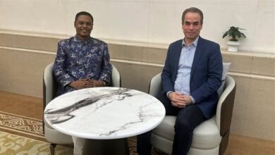 المسلماني يبحث مع وزير الإعلام الصومالي تدريب الإعلاميين وتعزيز التعاون بين القاهرة ومقديشو