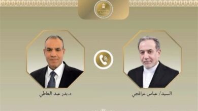 اتصال هاتفي بين وزيري خارجية مصر وإيران لبحث احتواء التصعيد بالمنطقة 2 اتصال هاتفي بين وزيري خارجية مصر وإيران لبحث احتواء التصعيد بالمنطقة