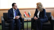 مدبولي يبحث مع رئيسة بلغاريا تعزيز التعاون الاقتصادي والسياحي