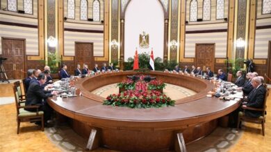 السيسي وشي جينبينج يبحثان تعزيز التعاون بين مصر والصين