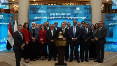 البورصة المصرية ومصر للمقاصة تبحثان تعزيز التعاون وتطوير منظومة سوق المال 2 البورصة المصرية ومصر للمقاصة تبحثان تعزيز التعاون وتطوير منظومة سوق المال