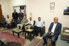رئيس مياه الغربية يتفقد فرع الشركة ببسيون ويتابع مستوى الخدمات ويُسلّم شهادة الإعتماد لمعمل الفرع.